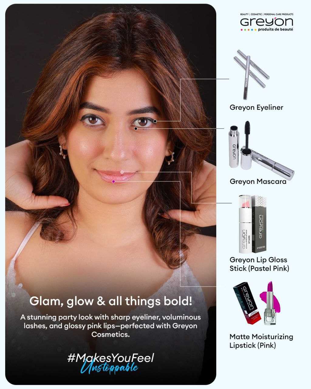 Glam, glow & all things bold